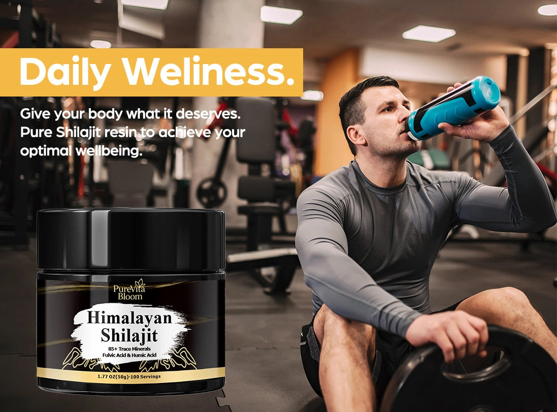 PureVitaBloom Shilajit Honey Jar