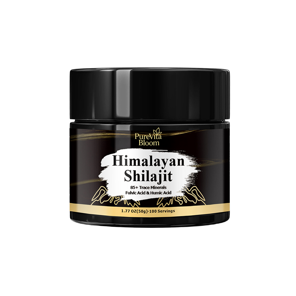 PureVitaBloom Shilajit Honey Jar