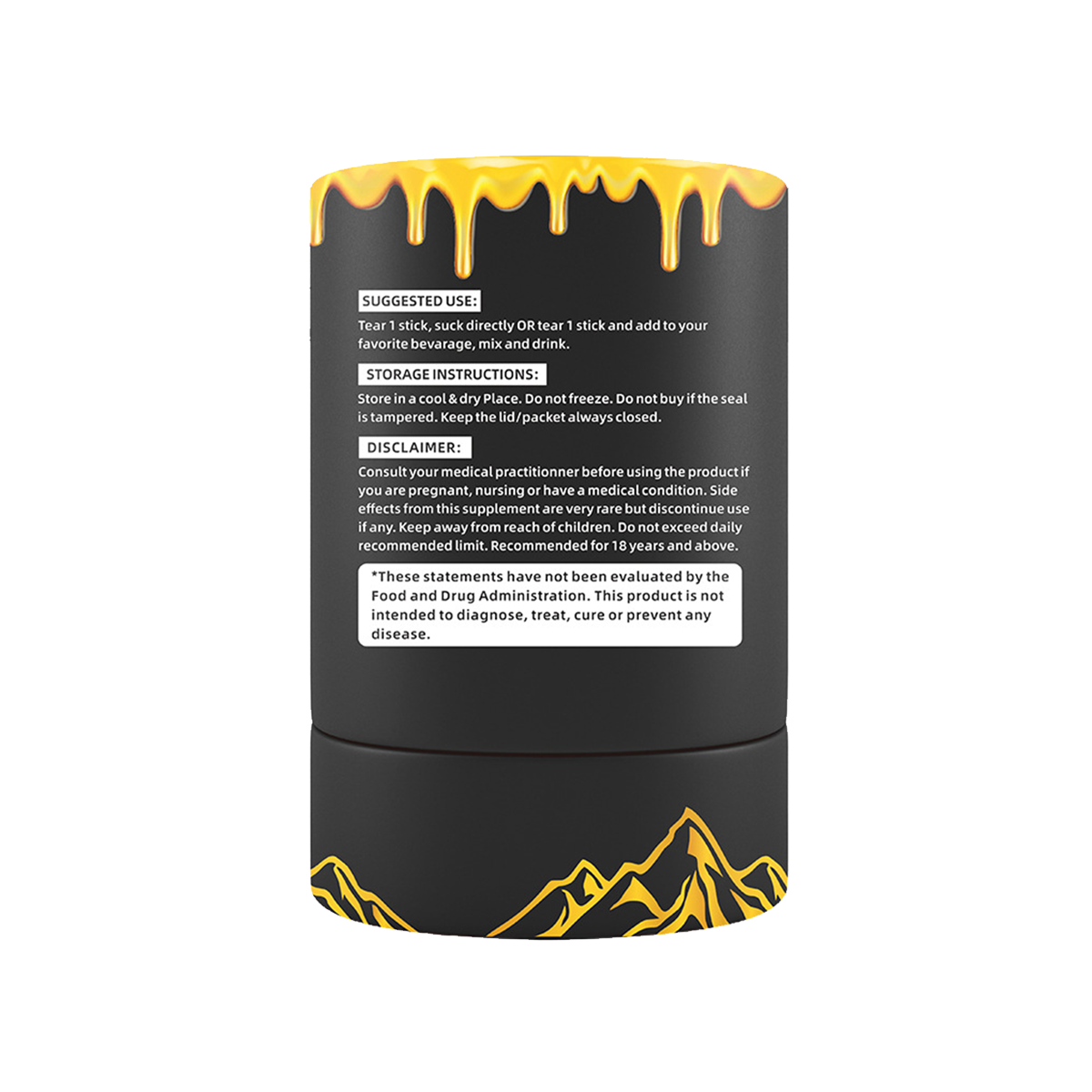 PurePureVitaBloom shilajit honey Sticks